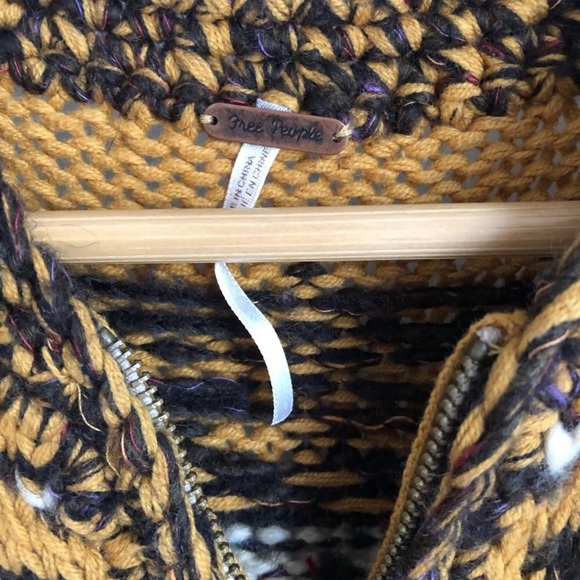 Free People Reindeer Knit Sweater - Picture 4 of 6